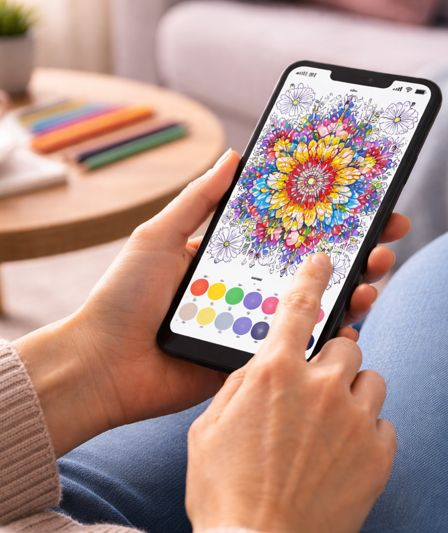 Aplicativo de Colorir: Como Relaxar, Estimular a Criatividade e se Divertir Pelo Celular