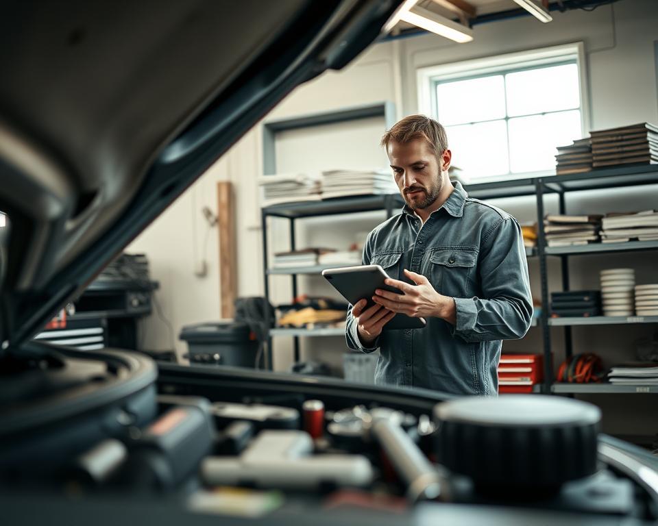 manutenção de veículos