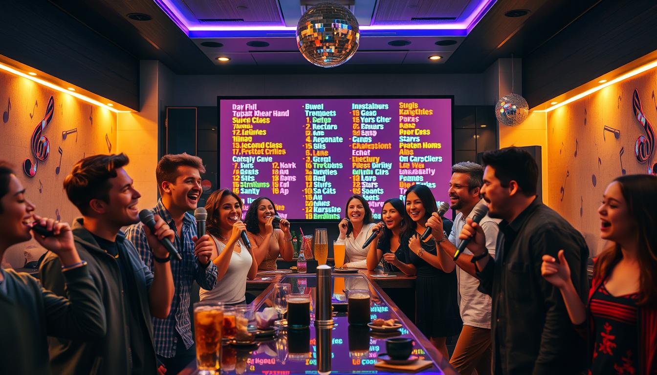 músicas populares para karaokê