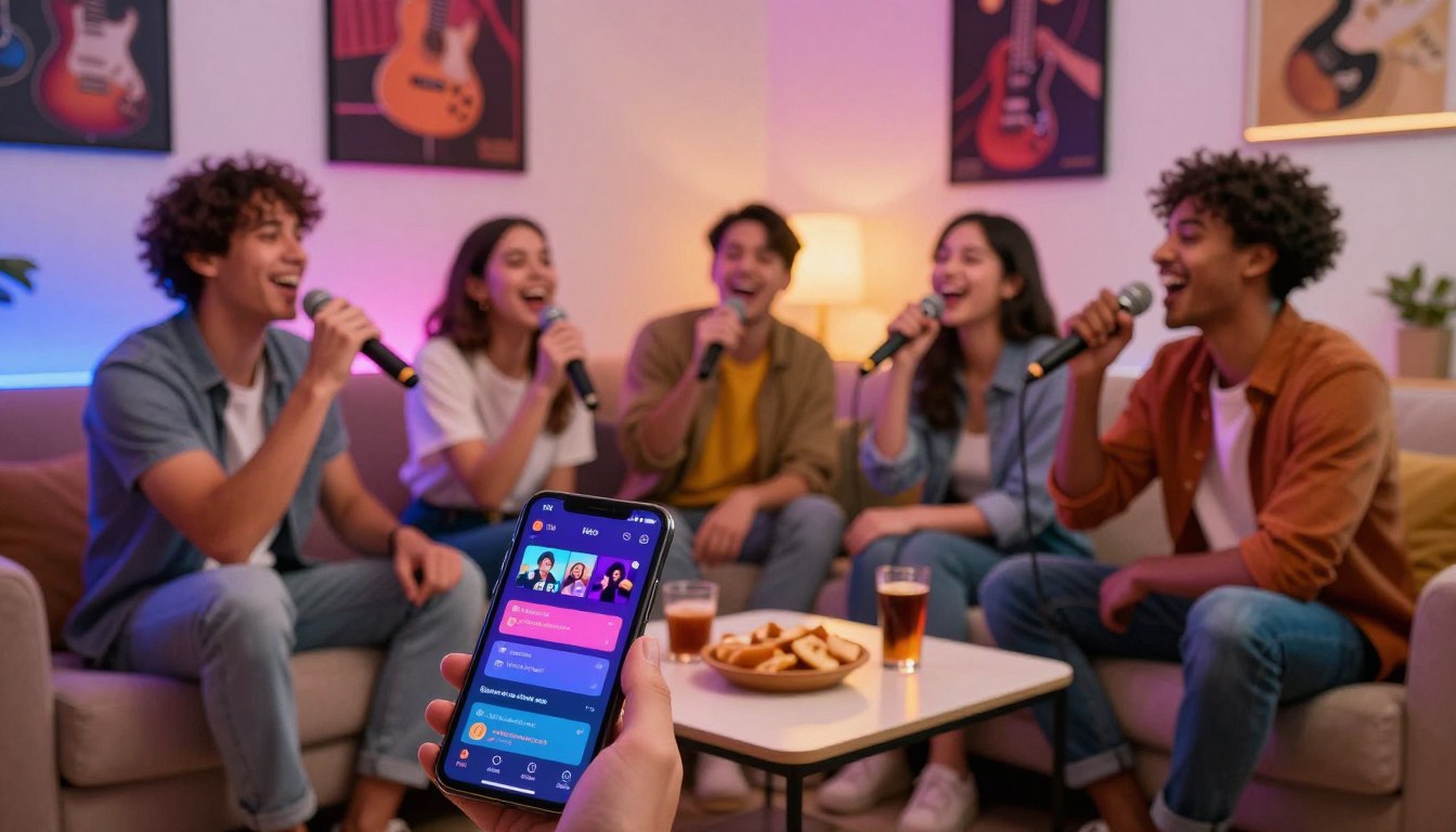 Aplicativos de Karaokê