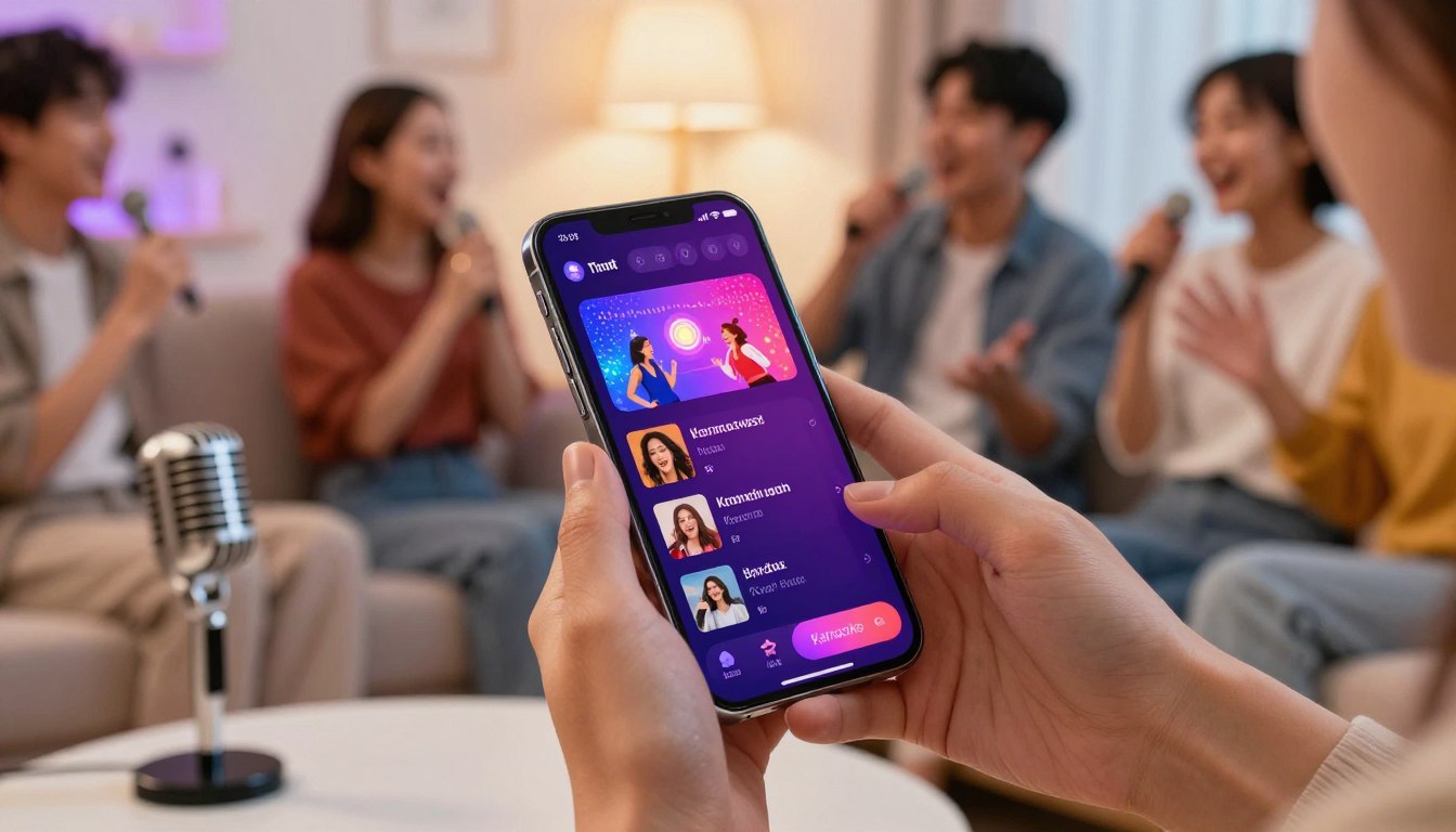 Aplicativos de karaokê