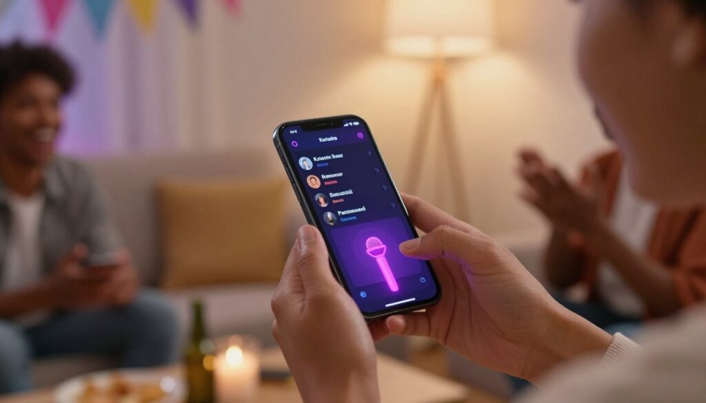 aplicativo de karaokê