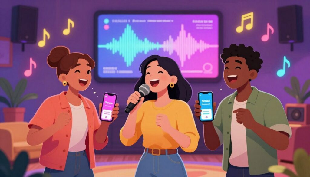 aplicativo-smule karaokê