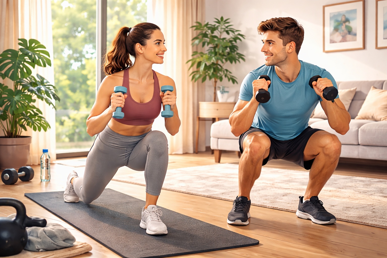 Exercícios em casa: treine sem gastar usando apps