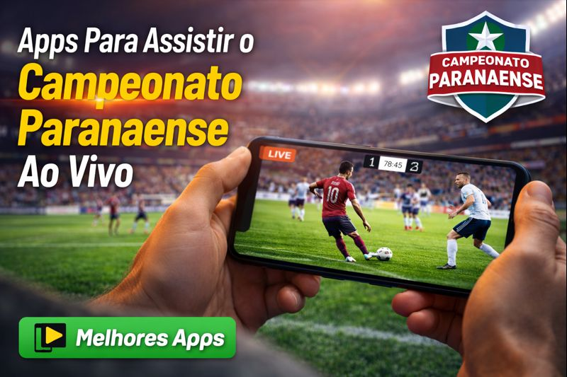 Apps Para Não Perder Nenhum Jogo do Campeonato Paranaense Ao Vivo