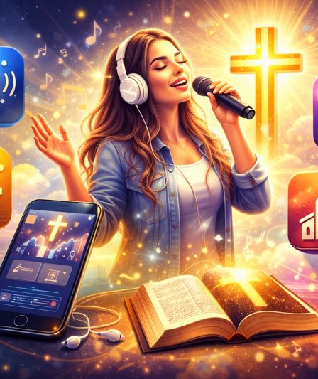 Como ouvir músicas cristãs grátis usando aplicativos