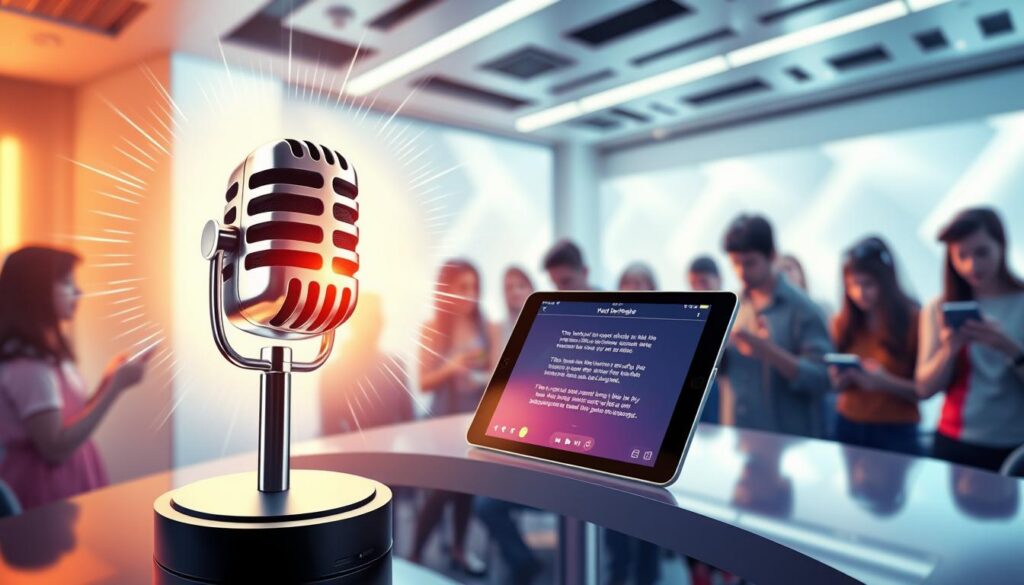 tecnologia de reconhecimento vocal