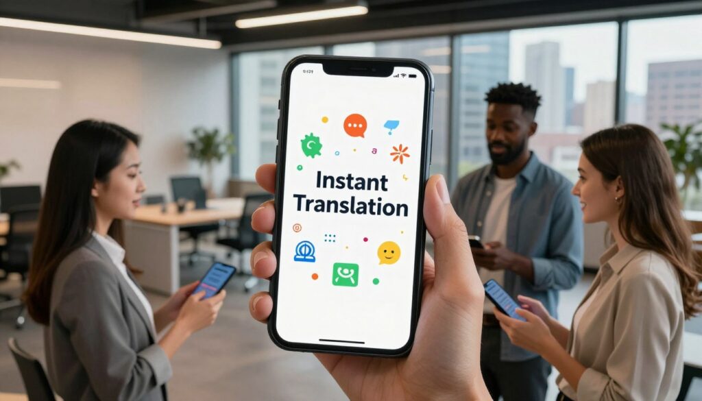 tradução instantânea