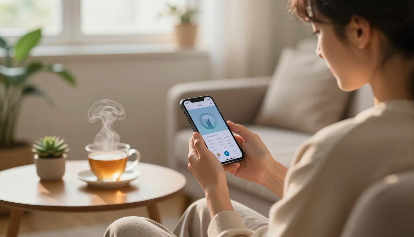 Alívio da Ansiedade Pelo Celular