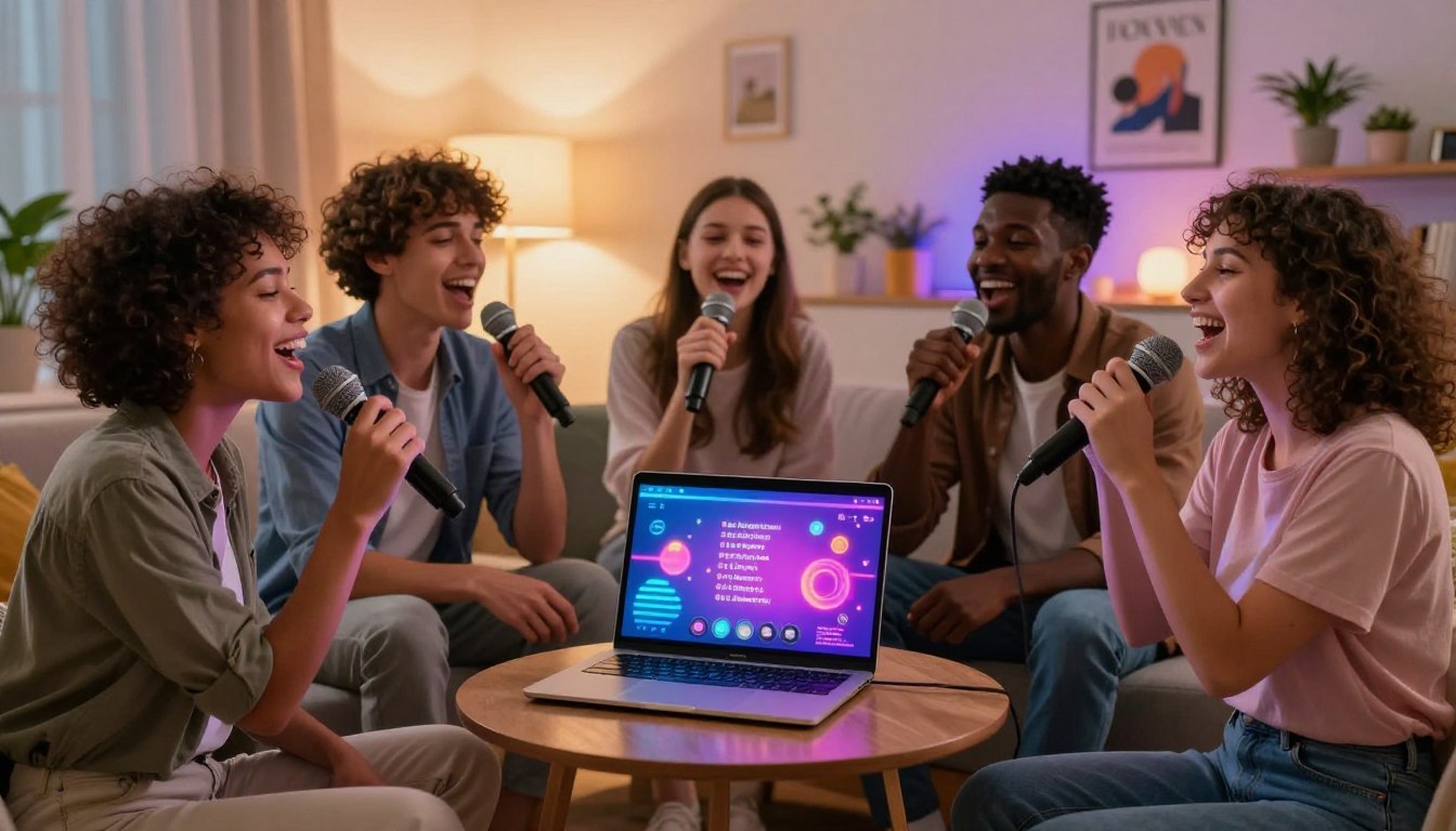 Aplicativos de Karaokê