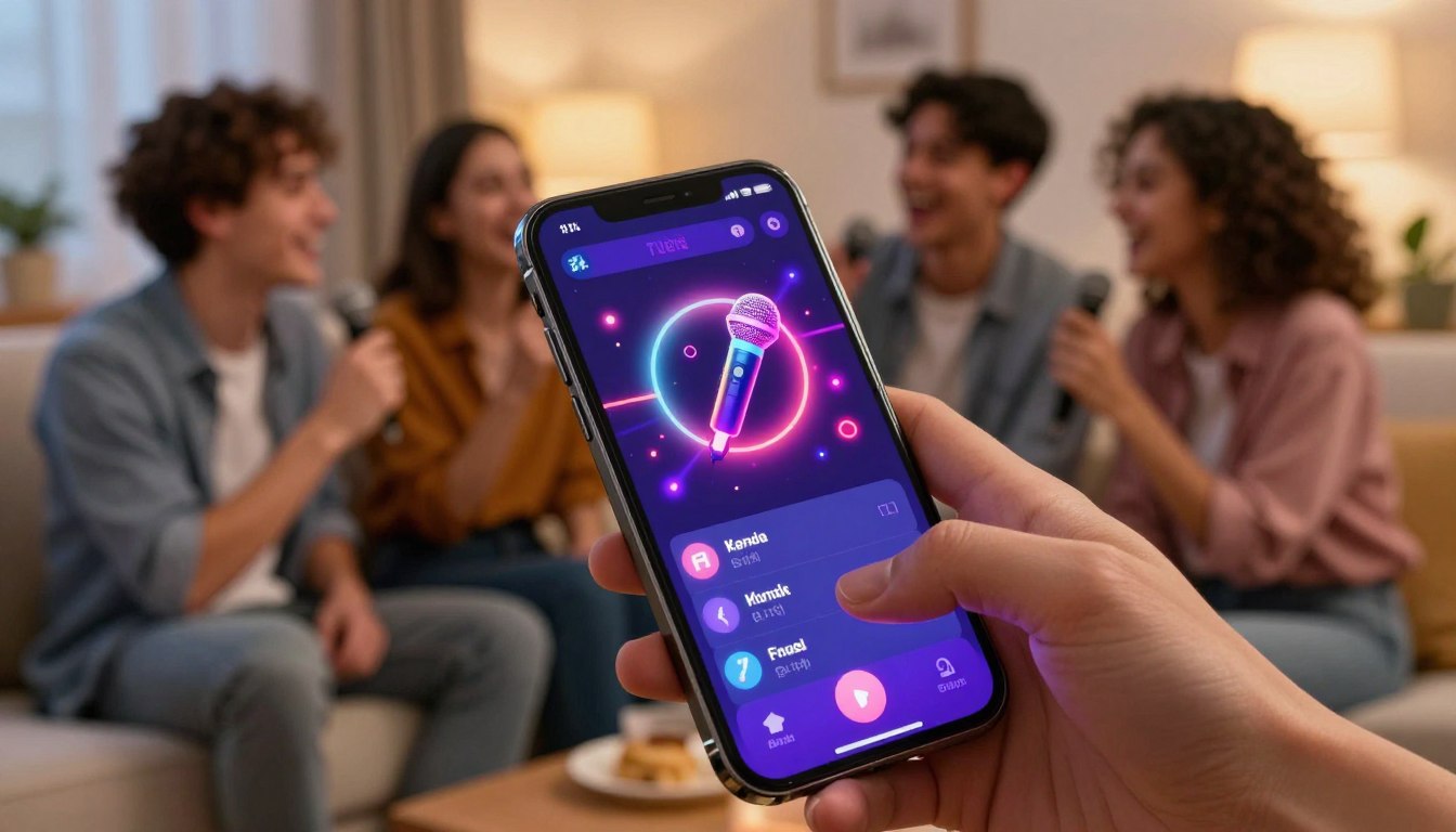 Karaokê no Celular