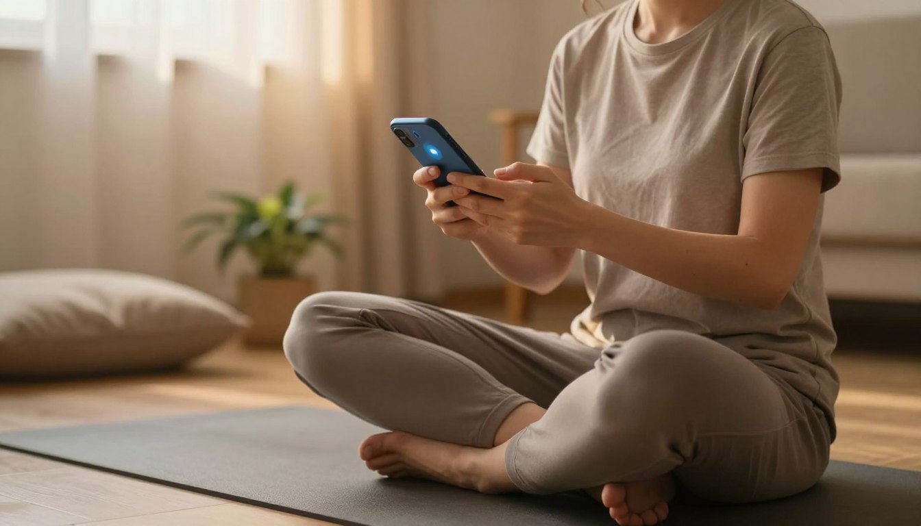 Meditação Guiada no Celular