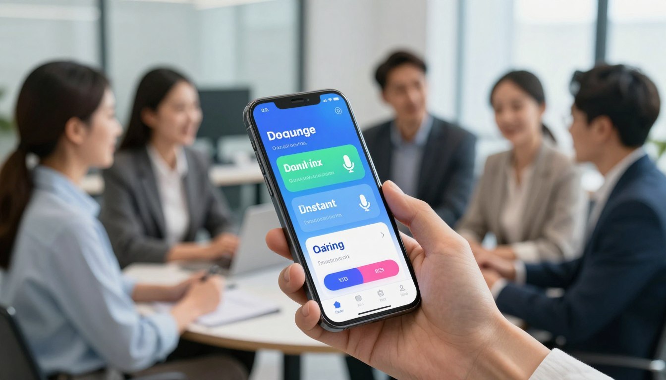 Tradução por Voz para Android e iPhone