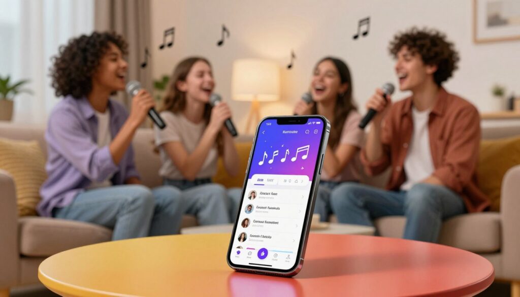 aplicativo de karaokê