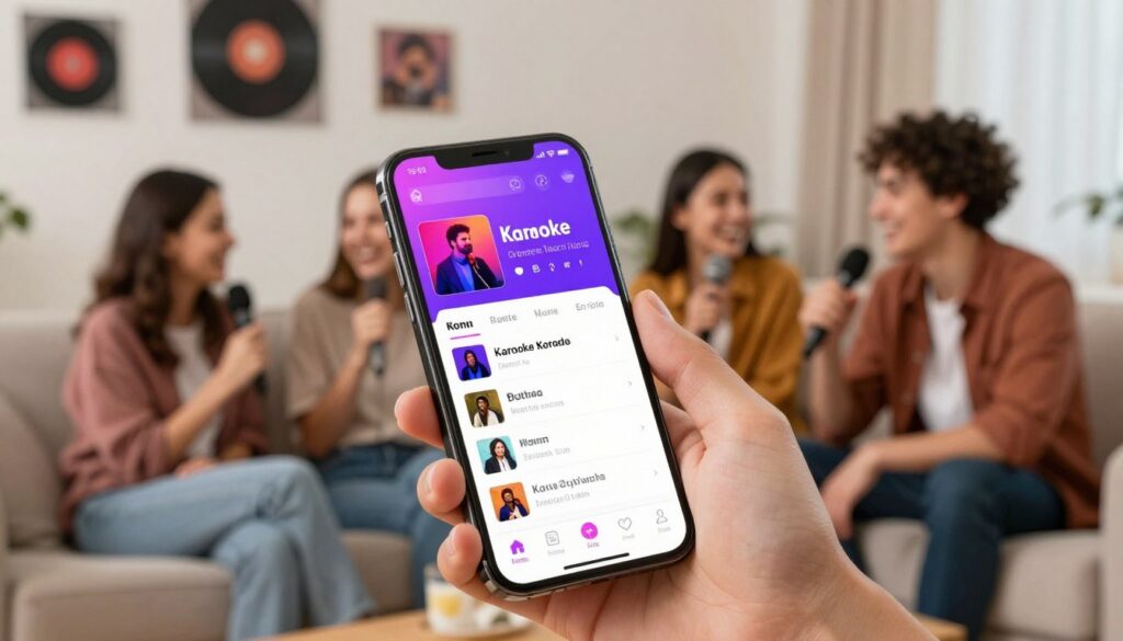 aplicativo de karaokê