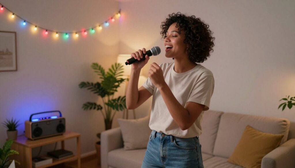 cantar karaokê no celular sem precisar de microfone