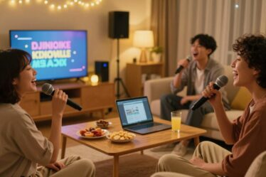 cantar sozinho ou com amigos