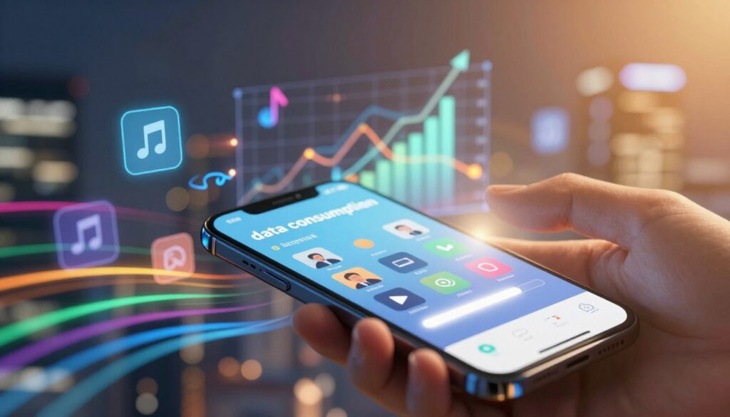 consumo de dados consumo de dados