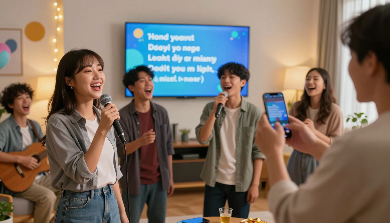 Apps de Karaokê Com Letras Sincronizadas e Gravação de Voz