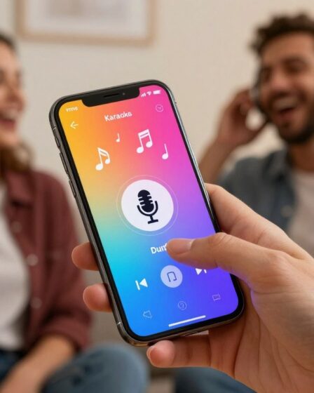 karaokê para cantar no celular
