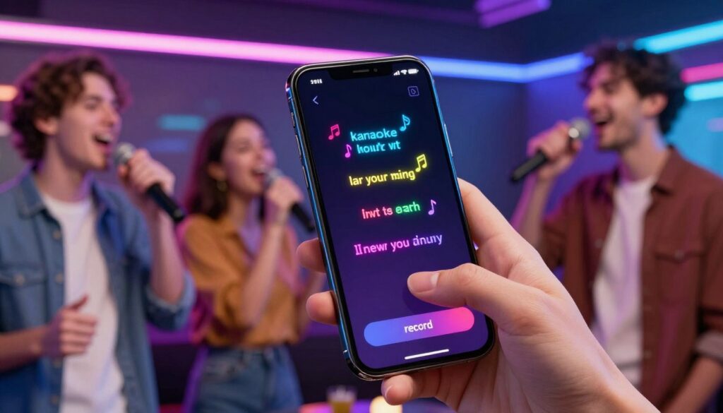 tecnologia de sincronização de karaokê tecnologia de sincronização de karaokê
