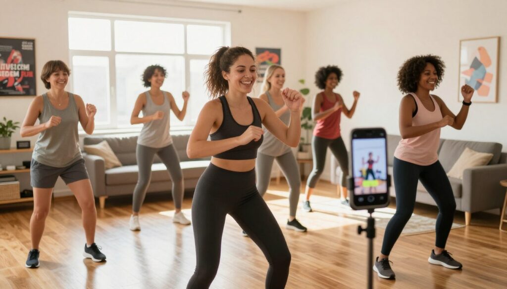 zumba em casa beneficios