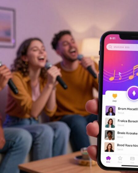 Aplicativos de karaokê