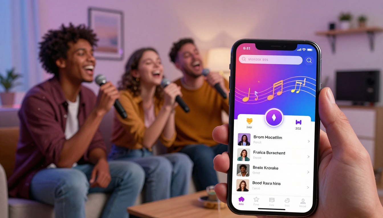 Aplicativos de karaokê