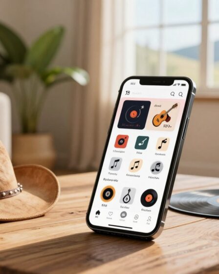 Apps para ouvir música country