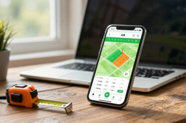 Calcular Área de Terrenos