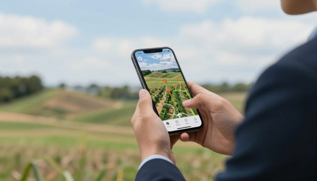 aplicativo de medição de terrenos