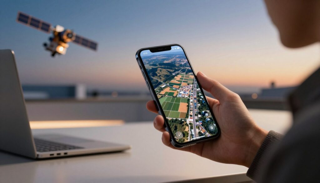 aplicativos de imagens de satélite