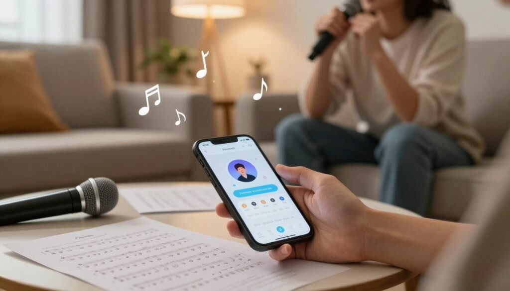 dicas para cantar karaokê no celular