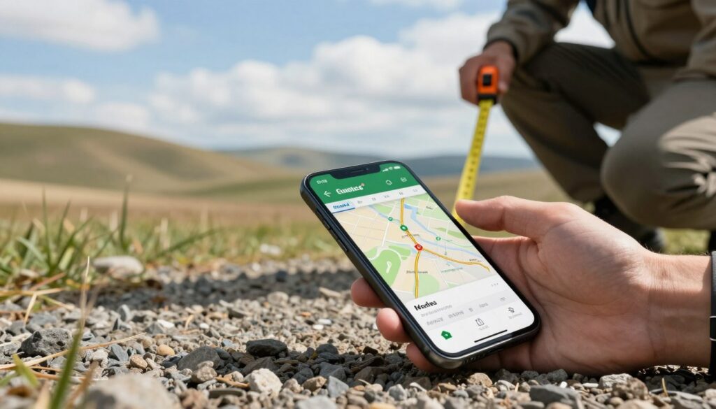 medições precisas com GPS