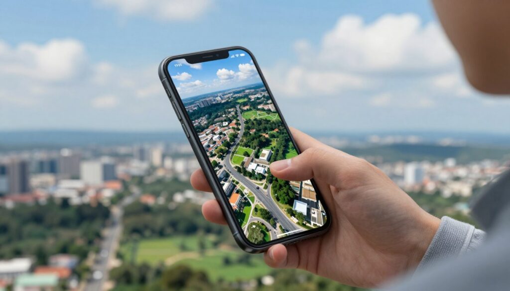 navegação por satélite