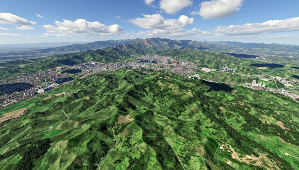 visualização geográfica Google Earth