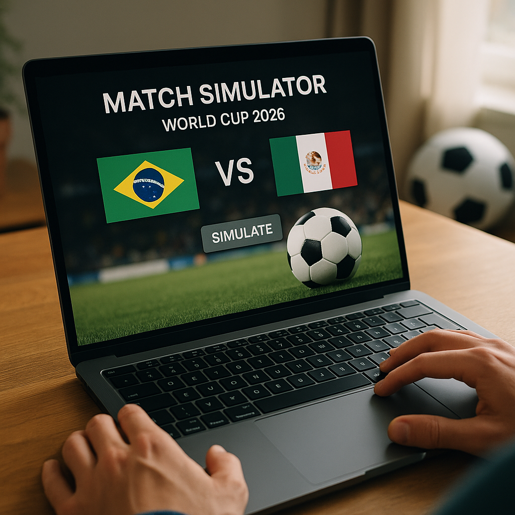 Simulador de Partidas: Preveja Resultados da Copa do Mundo 2026