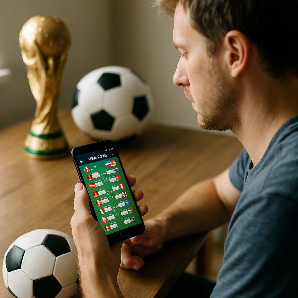 Faça previsões da Copa 2026 com apps grátis