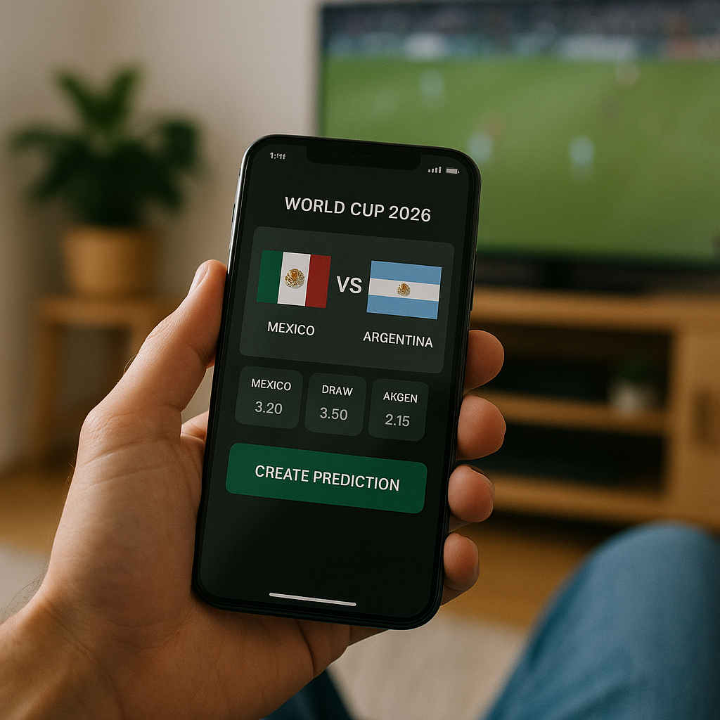 Aplicativo para Criar Palpites da Copa 2026