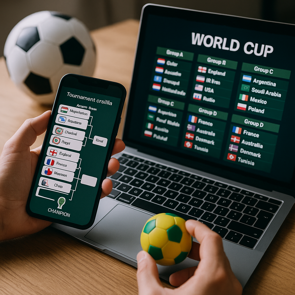 Aplicativos para criar e simular jogos da Copa do Mundo