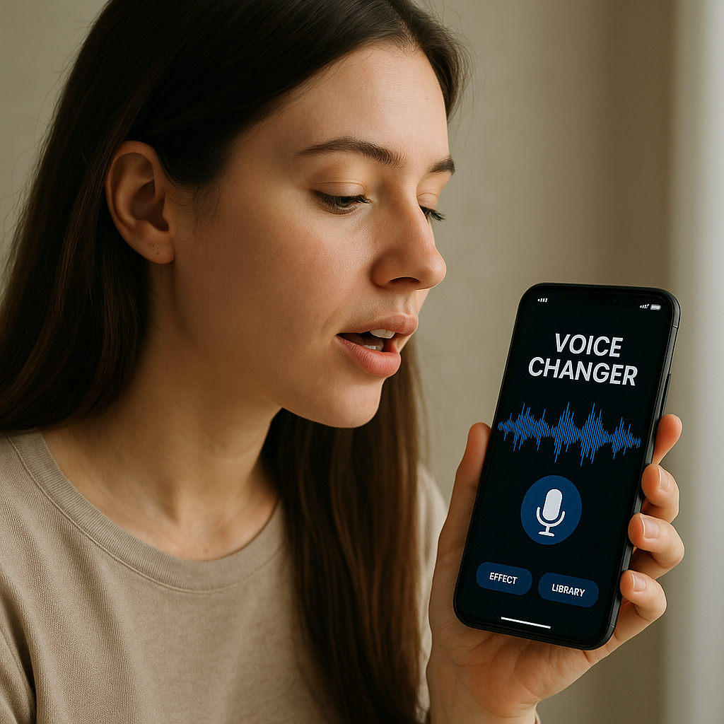 Como usar apps para mudar sua voz grátis