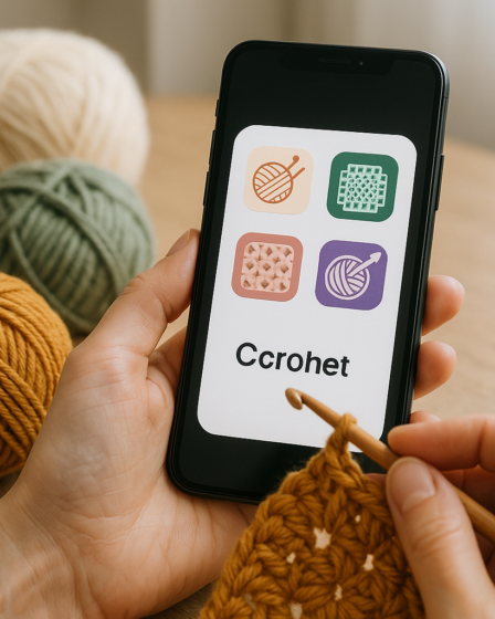 Os melhores aplicativos de crochê para você usar