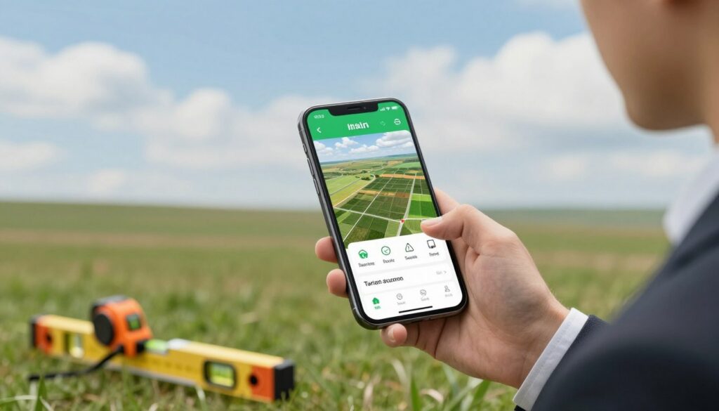 o que são aplicativos para medir terrenos no celular?