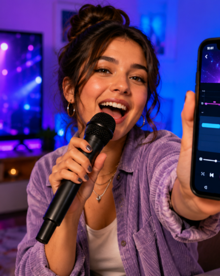 Aplicativos de Karaokê Para Cantar Como um Profissional