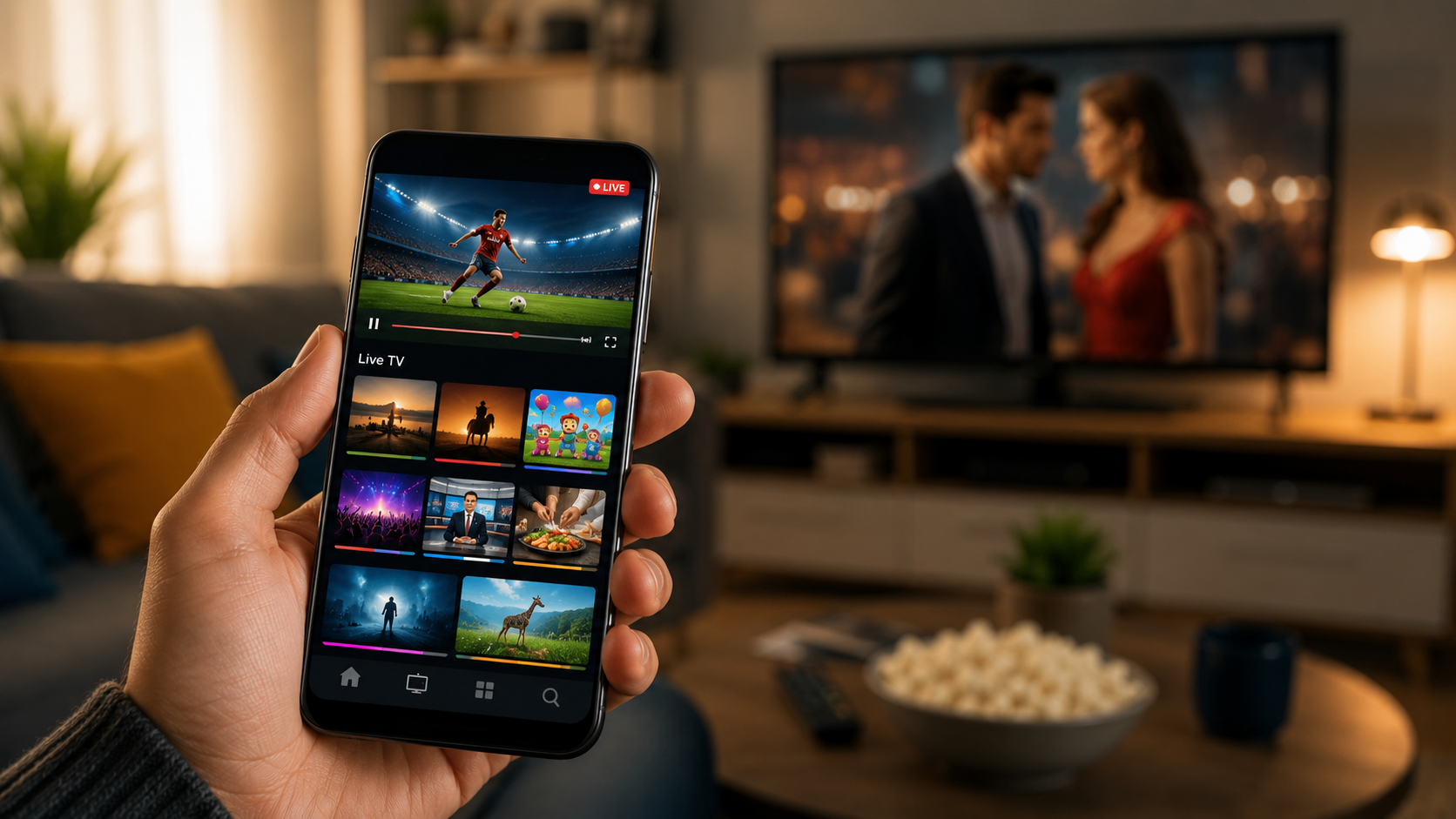 TV no Celular Grátis: Assista aos Seus Canais Favoritos Ao Vivo