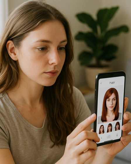 Aplicativo para Testar Cabelo Online