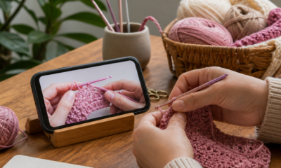 Curso de Crochê pelo Celular: Aprenda Agora