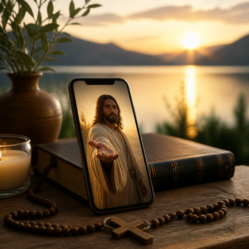 Cartas de Jesus Diaria: Versículos e Palavras de Fé