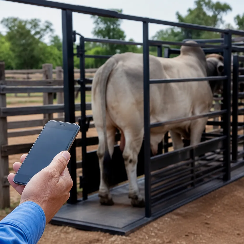 Você Pode Usar Seu Celular Como Balança de Gado