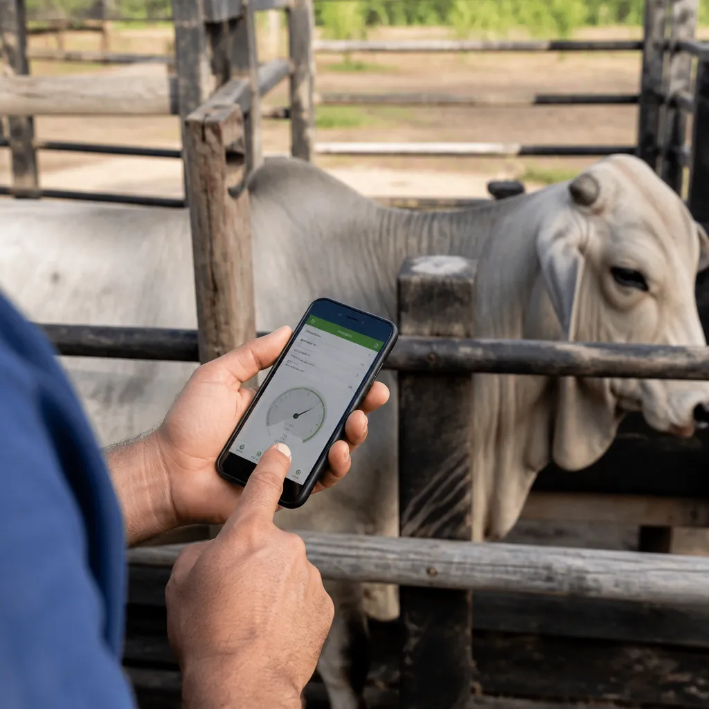 Pesar Gado pelo Celular: App Prático